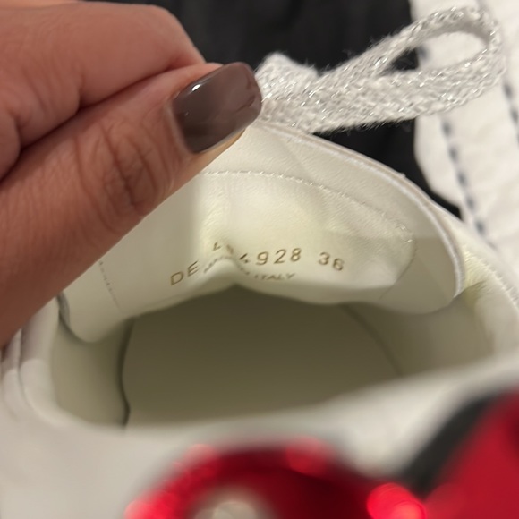 YSL classic lips white sneakers - Picture 4 of 6